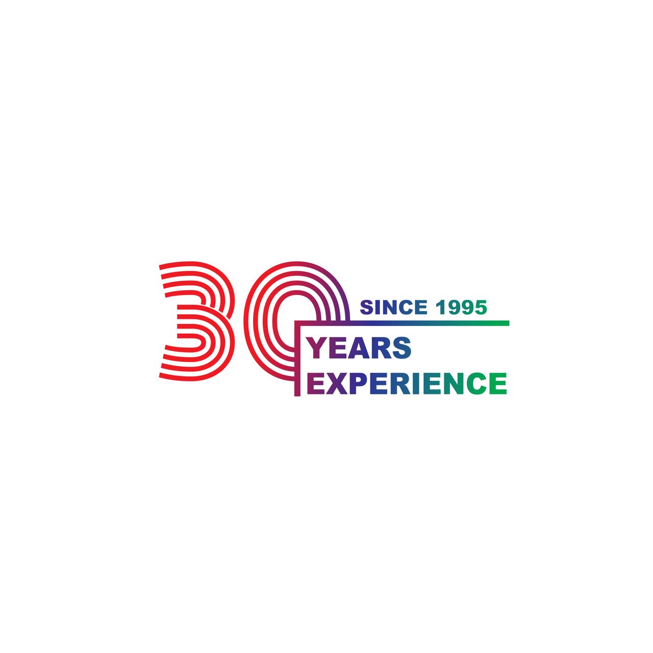 30 years experience since 1995